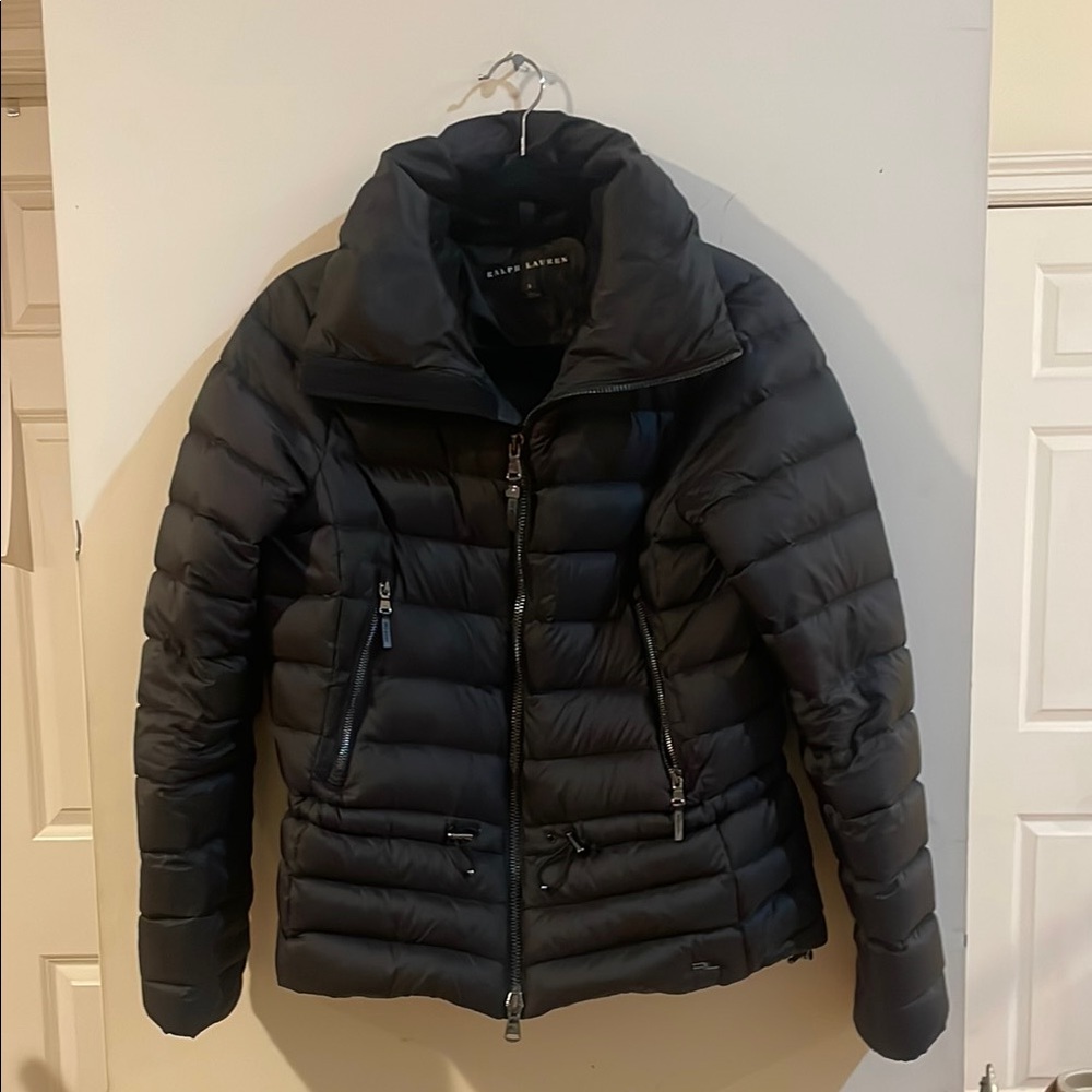 Ralph Lauren Black Puffer Jacket like new condition